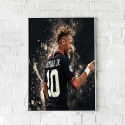 neymar jr Premium Matte Vertical Poster Meaningful Gift For Family Gift For Boyfriend Valentine Gift Birthday Gift Holiday Gift