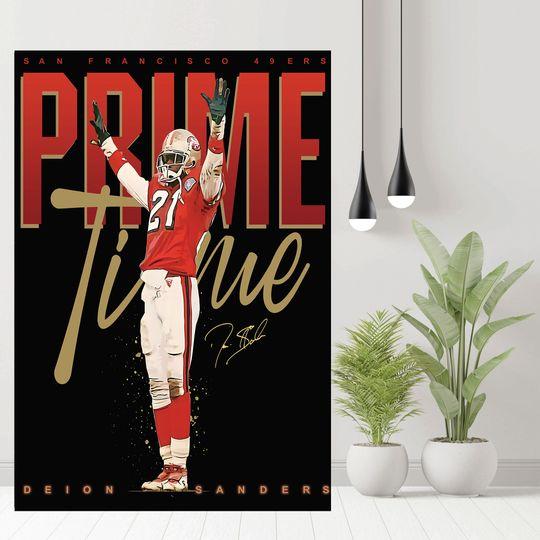 Deion Sanders San Francisco Premium Matte Vertical Poster Meaningful Gift For Family Gift For Boyfriend Valentine Gift Birthday Gift Holiday Gift