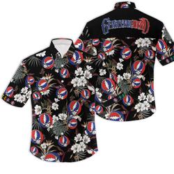 Grateful Dead Hawaiian Shirt Gift For Your Girlfriend Boyfriend Gift For Love Gift For Friend Best Valentine Present Holiday Gift