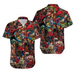 Spider Man Hawaiian Shirt Gift For Your Girlfriend Boyfriend Gift For Love Gift For Friend Best Valentine Present Holiday Gift