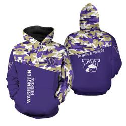 Washington Huskies 3D Hoodie
