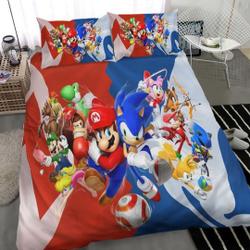 3D Printed The Hedgehog Bedding Set Gift For Your Girlfriend Boyfriend Gift For Love Gift For Friend Best Valentine Present Holiday Gift