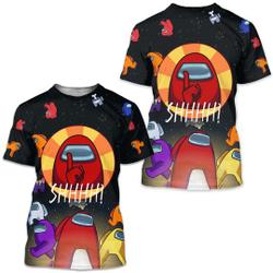 Among Us Kids 3D T Shirt #SHH Meaningful Gift For Family Gift For Boyfriend Valentine Gift