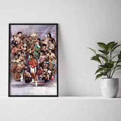 Boxing Greats Premium Matte Vertical Poster Meaningful Gift For Family Gift For Boyfriend Valentine Gift Birthday Gift Holiday Gift
