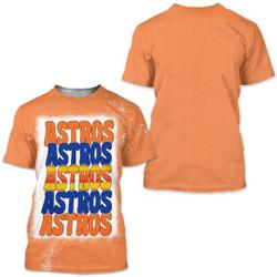 Astros Bleached Shirt, Plus Size Shirt Meaningful Gift For Family Gift For Boyfriend Valentine Gift