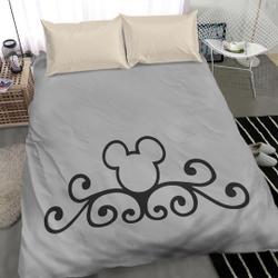 Disney Inspired Microfiber Bedding Set Gift For Your Girlfriend Boyfriend Gift For Love Gift For Friend Best Valentine Present Holiday Gift