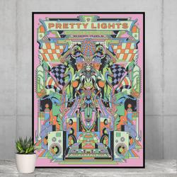 Pretty Lights Atlanta, The Eastern, 24-26 Aug 2023 Posters Meaningful Gift For Family Gift For Boyfriend Valentine Gift Birthday Gift Holiday Gift