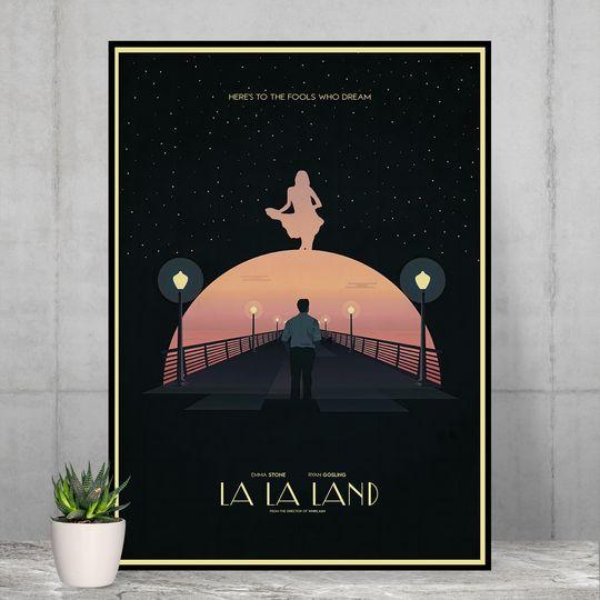 La La Land Stars Premium Matte Vertical Poster Meaningful Gift For Family Gift For Boyfriend Valentine Gift Birthday Gift Holiday Gift