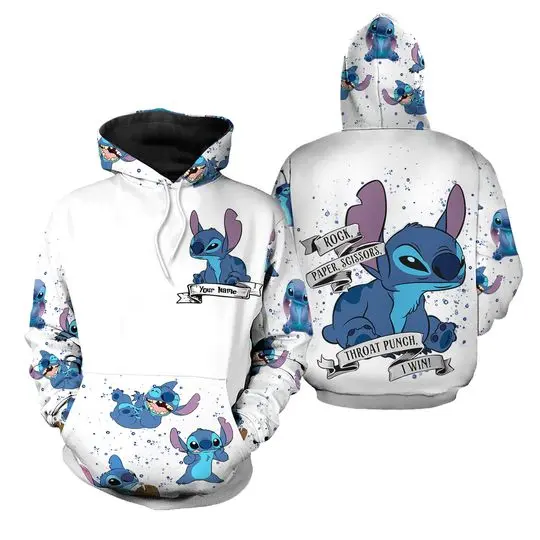Personalized Stitch Hoodie
