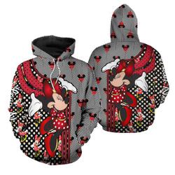 Minnie Mouse Hoodie Minnie Sweatshirt Women, Personalized Minnie Hoodi