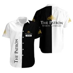 Patron Hawaiian Shirt, Patron Tequila Shirt Gift For Your Girlfriend Boyfriend Gift For Love Gift For Friend Best Valentine Present Holiday Gift