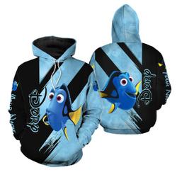 Dory Hoodie , Personalized Dory Zip Hoodie