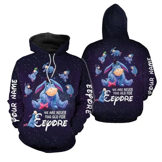 Personalized Eeyore Hoodie