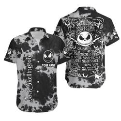 Jack Skellington's Brewery Halloween Hawaiian Shirt Gift For Your Girlfriend Boyfriend Gift For Love Gift For Friend Best Valentine Present Holiday Gift