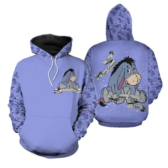 Eeyore Hoodie, Disney Eeyore, Winnie The Pooh Hoodie