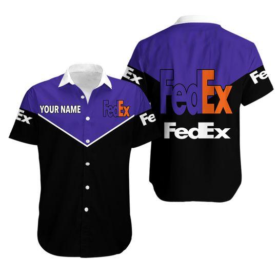 Fedex custom name Summer Hawaiian Shirts Gift For Your Girlfriend Boyfriend Gift For Love Gift For Friend Best Valentine Present Holiday Gift