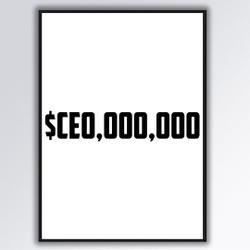 $CE0,000,000 Premium Matte Vertical Poster Meaningful Gift For Family Gift For Boyfriend Valentine Gift Birthday Gift Holiday Gift