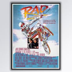 Rad Movie Poster Meaningful Gift For Family Gift For Boyfriend Valentine Gift Birthday Gift Holiday Gift