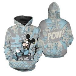 Mo Money Mickey 3D Comic Hoodie