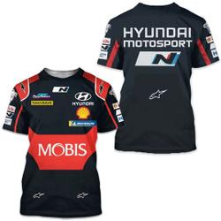 Mobis Motorsport Team Hyundai Mobis Team All Print 3D Shirt Meaningful Gift For Family Gift For Boyfriend Valentine Gift