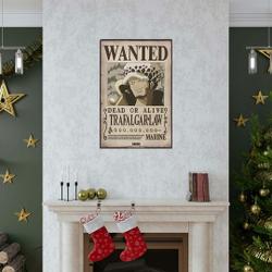 Trafalgar Law - WANTED Premium Matte Vertical Poster Meaningful Gift For Family Gift For Boyfriend Valentine Gift Birthday Gift Holiday Gift