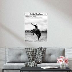 Coastal Cowgirl Poster Meaningful Gift For Family Gift For Boyfriend Valentine Gift Birthday Gift Holiday Gift