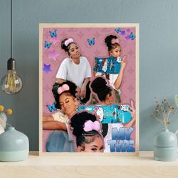 saweetie aesthetic collage Premium Matte Vertical Poster Meaningful Gift For Family Gift For Boyfriend Valentine Gift Birthday Gift Holiday Gift