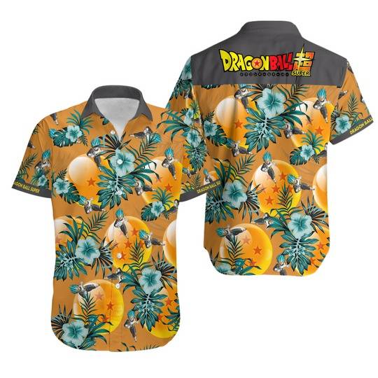 Dragon Hawaii Shirt, Dragon Ball Button Shirt Gift For Your Girlfriend Boyfriend Gift For Love Gift For Friend Best Valentine Present Holiday Gift