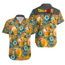 Dragon Hawaii Shirt, Dragon Ball Button Shirt Gift For Your Girlfriend Boyfriend Gift For Love Gift For Friend Best Valentine Present Holiday Gift