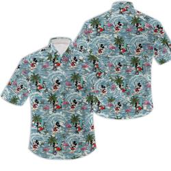 Mickey Mouse Surfing, Tropical Beach Shirt Gift For Your Girlfriend Boyfriend Gift For Love Gift For Friend Best Valentine Present Holiday Gift
