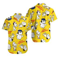 Snoopy Summer Beach Hawaiian Shirt Gift For Your Girlfriend Boyfriend Gift For Love Gift For Friend Best Valentine Present Holiday Gift