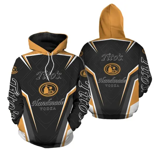 Titos Handmade Vodka Bottle 3D Hoodie