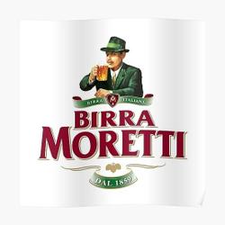 birra moretti Premium Matte Vertical Poster Meaningful Gift For Family Gift For Boyfriend Valentine Gift Birthday Gift Holiday Gift