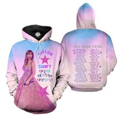 Taylor The Eras Tour 2023 3D Hoodie