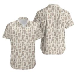 Tooth Pattern Hawaiian Shirt Gift For Your Girlfriend Boyfriend Gift For Love Gift For Friend Best Valentine Present Holiday Gift
