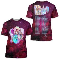 Pink Summer Carnival 2023 3D Tshirt Meaningful Gift For Family Gift For Boyfriend Valentine Gift