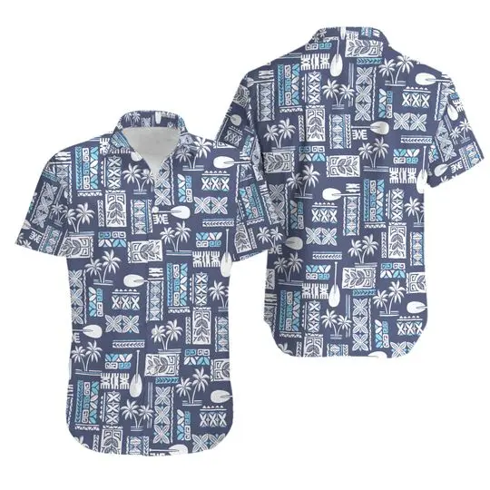 Traditional Tapa Hawaiian Shirt Gift For Your Girlfriend Boyfriend Gift For Love Gift For Friend Best Valentine Present Holiday Gift