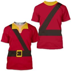 Gaston Running Costume T-shirt Meaningful Gift For Family Gift For Boyfriend Valentine Gift