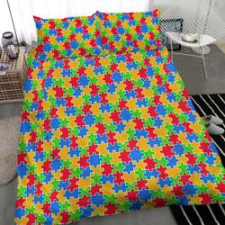 Autism Bedding SetsGift For Your Girlfriend Boyfriend Gift For Love Gift For Friend Best Valentine Present Holiday Gift