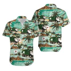 Garbage Truck Hawaiian Shirt Gift For Your Girlfriend Boyfriend Gift For Love Gift For Friend Best Valentine Present Holiday Gift