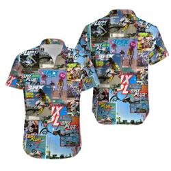 BMX magazine Hawaiian Shirt Gift For Your Girlfriend Boyfriend Gift For Love Gift For Friend Best Valentine Present Holiday Gift