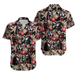 Venom Halloween Hawaiian Shirt Gift For Your Girlfriend Boyfriend Gift For Love Gift For Friend Best Valentine Present Holiday Gift