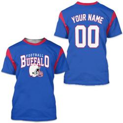 Personalized Buffalo Football 3D Shirt Meaningful Gift For Family Gift For Boyfriend Valentine Gift
