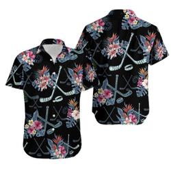 Hockey Summer Vibe Tropical Aloha Hawaii Shirt Gift For Your Girlfriend Boyfriend Gift For Love Gift For Friend Best Valentine Present Holiday Gift