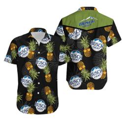 Light Beer Pineapple Black Green Hawaiian Shirt Gift For Your Girlfriend Boyfriend Gift For Love Gift For Friend Best Valentine Present Holiday Gift