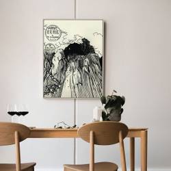 The Microphones - Mount Eerie Drawing Premium Matte Vertical Poster Meaningful Gift For Family Gift For Boyfriend Valentine Gift Birthday Gift Holiday Gift