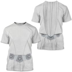 Princess Leia Shirt, Star Wars Costume, Star Wars 3D T-shirt Meaningful Gift For Family Gift For Boyfriend Valentine Gift