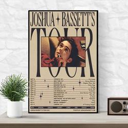 Joshua Bassett Concert Poster Premium Matte Vertical Poster Meaningful Gift For Family Gift For Boyfriend Valentine Gift Birthday Gift Holiday Gift