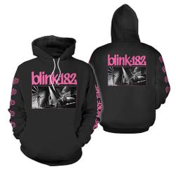 B182 One More Time Over Print 3D Hoodie