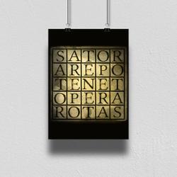 SATOR Square Premium Matte Vertical Poster Meaningful Gift For Family Gift For Boyfriend Valentine Gift Birthday Gift Holiday Gift